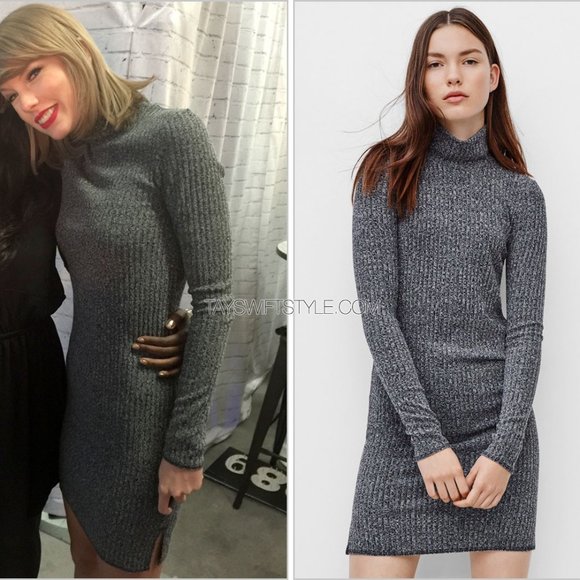 XS Aritzia Wildfred Free Mariel Ribbed Cozy Fall Sweater Dress - Picture 1 of 8